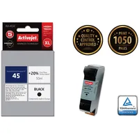 Activejet Ah-45R Ink Cartridge Replacement for Hp 45 51645A Premium 50 ml black  5904356201461 Expacjahp0080