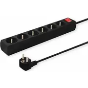 zasilająca Savio przeciwprzepięciowa 6  5 m Lz-04 5901986044680