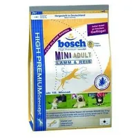 Bosch Tiernahrung Adult Mini Jagnięcina  Ryż - 1 kg 002605 4015598013031