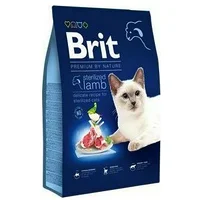 Brit Premium by nature Sterilized Lamb - dry cat food 8 kg  Dlzritksk0068 8595602553242