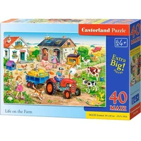 Castorland Puzzle Maxi 40 Life on the Farm 040193 Gxp-580541  5904438040193