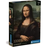 Clementoni Cle puzzle 1000 Compact Museum Leonardo-Gio..39708  39708 Clm 8005125397082