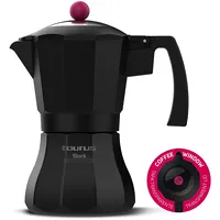 Coffee machine for 6 cups Taurus Black Moments Kcp9006L  984081000 8414234840813 Agdtauzap0001