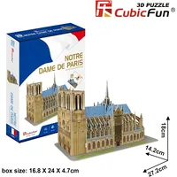 Cubicfun Puzzle 3D -  Notre Dame Gxp-641767 6944588202422