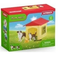 Schleich Farm World dog house, play figure  42573 4059433558882