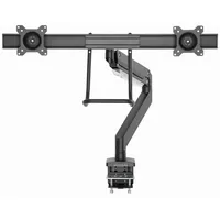 Gembird Ma-Da2-04 Desk mounted adjustable monitor arm for 2 monitors, 17-32, up to 8 kg  8716309127684 Mongemmdo0016