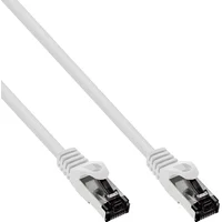 Inline Patch Cable S/Ftp Pimf Cat.8.1 halogen free 2000Mhz white 1M  78801W 4043718287246