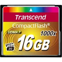 Karta Transcend 1000X Compact Flash 16 Gb  Ts16Gcf1000 0760557823537
