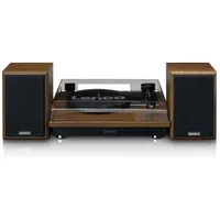 Lenco Ls-100Wd - Turntable With 2 External Speakers Wood  Ls100Wd 8711902065067 622190