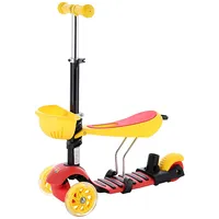 Nils Fun Hlb07 childrens scooter Black-Yellow-Red  16-51-053 5907695541687 Didnilhul0085