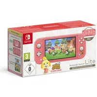Nintendo Switch Lite Coral  Animal Crossing New Horizons 0045496453695