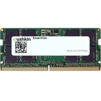 Pamięć do laptopa Mushkin Essentials  pamięci 16 Gb 1 x Ddr5 4800 Mhz Mes5S480Fd16G 0846651033697