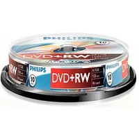 Philips DvdRw 4.7 Gb 4X 10  Dw4S4B10F/10 8710895795609
