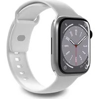Puro Pasek Icon Apple Watch 4/5/6/7/Se/8/Ultra 44/45/49Mmm S/M  M/L White Pur709 8018417441363