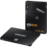 Samsung 870 Evo Ssd 1Tb 2.5 Mz-77E1T0B/Eu Cietais disks  8806090545917