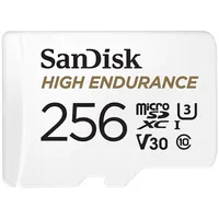 Sandisk Max Endurance microSDXC 256Gb  Sd 120,000 Hours, Ean 619659178543 Sdsqqvr-256G-Gn6Ia