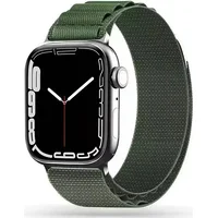 Tech-Protect Nylon Pro Apple Watch 4 / 5 6 7 8 Se Ultra 42 44 45 49 Mm Ary Green  9490713928363