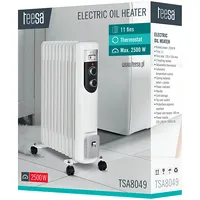 Teesa oil heater 2500W  11 ribs Hdteegotsa08049 5901890075206 Tsa8049
