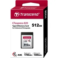 Transcend Cfexpress Card  512Gb Tlc Ts512Gcfe820 0760557848622 569130