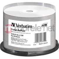 Verbatim Dvd-R 4.7 Gb 16X 50  43755 0023942437550 178649