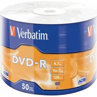 Verbatim Dvd-R 4.7 Gb 16X 50  43788 50023942437883