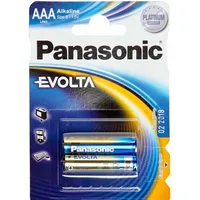 1X2 Panasonic Evolta Lr 03 Micro Aaa  Lr03Ege/2Bp 5410853044840 511315