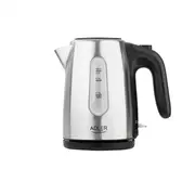 Adler Ad 1273 electric kettle 1 L 1200 W Black, Hazelnut, Stainless steel  5902934830911 Agdadlcze0074