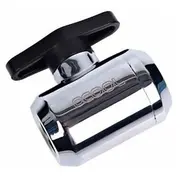 Alphacool zawór kulowy, G1 / 4, chrome 17141  4250197171410