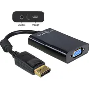 Av Delock Displayport - D-Sub Vga  Jack 3.5Mm 65439 4043619654390
