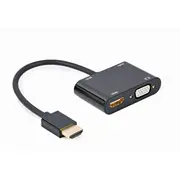 Av Gembird Hdmi -  D-Sub Vga Jack 3.5Mm A-Hdmim-Hdmifvgaf-01 8716309124409