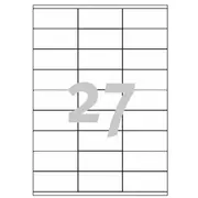 Avery Zweckform Etyk.zf 3479 70X32 Marg.g/D 2700 Etykieta -  4004182034798