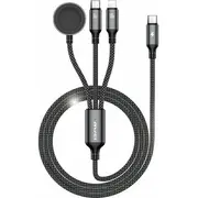 Awei  W23 usb-c/lightning/watch 100W/10W/2.5W / 6954284007542