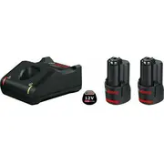 Bosch  2X 3.0Ah, 12V 1600A019Rd 3165140968232