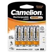 Camelion  Rechargeable Aa / R6 2500Mah 4 17025406 4260033151834
