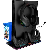 Canyon  cooling stand Cs-5 Rgb Ps5 Charge Black Cnd-Csps5B 5291485014780