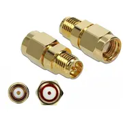 Delock 89977 zmieniacz płci /  Rp-Sma 4043619899777