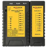 Delock Tester  Rj45 / Rj12 Poe 86107 4043619861071