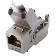 Digitus  Cat 6A Keystone Module, Shielded, Tool-Free Mounting Connection Dn-93615 4016032293767