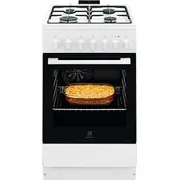 Electrolux gāzes plītselektrisko cepeškrāsni, 50Cm,  Lkk520032W 7333394025940