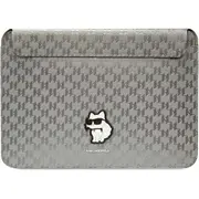 Etui Karl Lagerfeld Sleeve Klcs14Sakhpcg 14 /Silver Saffiano Monogram Choupette  Kf001675 3666339170585