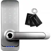 Eura Klamka z kontrolerem dostępu Elh-01H4 silver  5905548279794