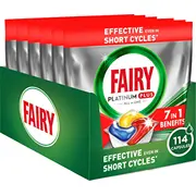 Fairy Tabletki do zmywarki Platinum Plus All In One Lemon 114  8700216361514