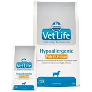 Farmina Pet Foods Vet Life Hypoallergenic Fish And Potato 12Kg  38834 8010276025418