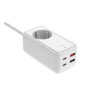 Fixed  Gan Iii - 2Xusb-C/2Xusb, 1,5M, Pd 65W, Fixcs65-15-Wh 8591680157372
