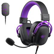 Havit H2002CU - gaming headphones Black and purple  H2002CUbp 6939119057213 Gamhavslu0036