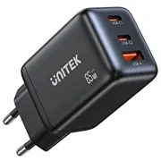 Unitek Zeno 1X Usb-A 2X Usb-C 3.25 A P1130Abk01-Eu  4894160060310