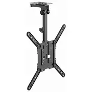 Gembird Cm-55St-01 Full motion Tv ceiling mount, 23 - 55, black  8716309135184 Tvagemuch0075