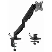Gembird Ma-Da1U-01 Adjustable desk display mounting arm with Usb ports, 17-32, black  8716309135375 Mongemmdo0035