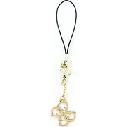 Guess  Gucpm4Gid Phone Strap 4G Glitter Charm Gue002950 3666339171315