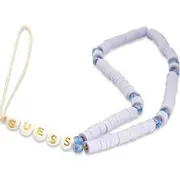 Guess  Gustpearu Phone Strap lilak/lilac Heishi Beads brak/10802290 3666339048334